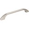 Jeffrey Alexander 160 mm Center-to-Center Satin Nickel Square Sonoma Cabinet Pull 4160SN - alternate 1